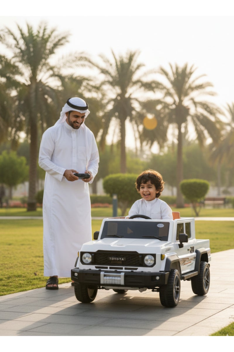 Electric Toy Car for Kids - White - Image 2