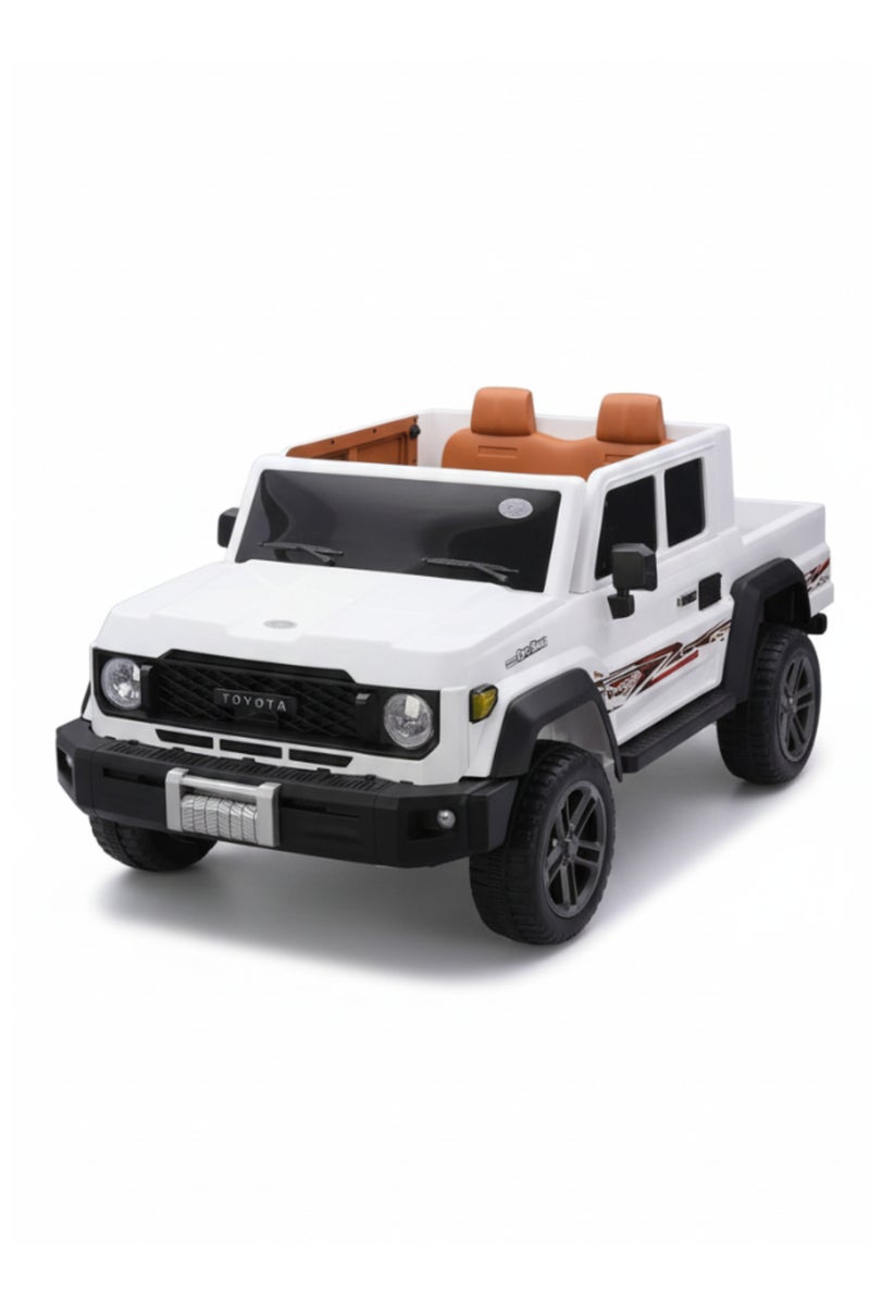 Electric Toy Car for Kids - White - Image 1