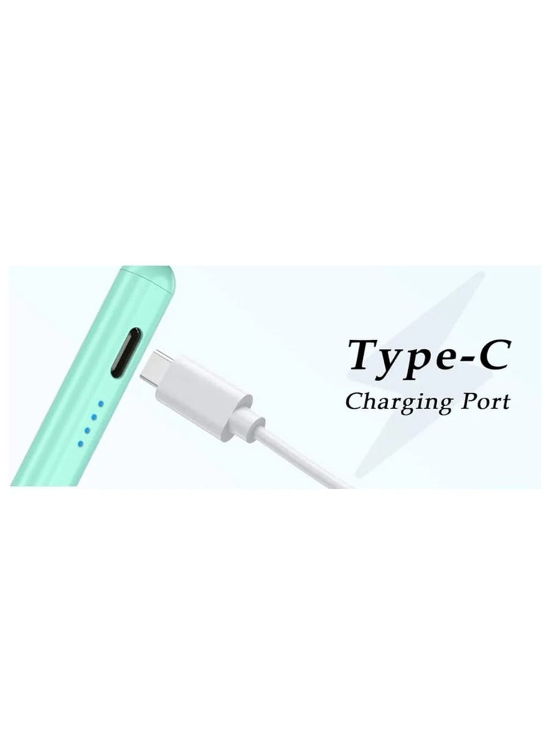 traditious Stylus Pen for Touch Screens – Universal Active Digital Pen Compatible with iPad, iPhone, Samsung, Android Tablets & Smartphones – Rechargeable Tablet Stylus (Green)  - Image 4
