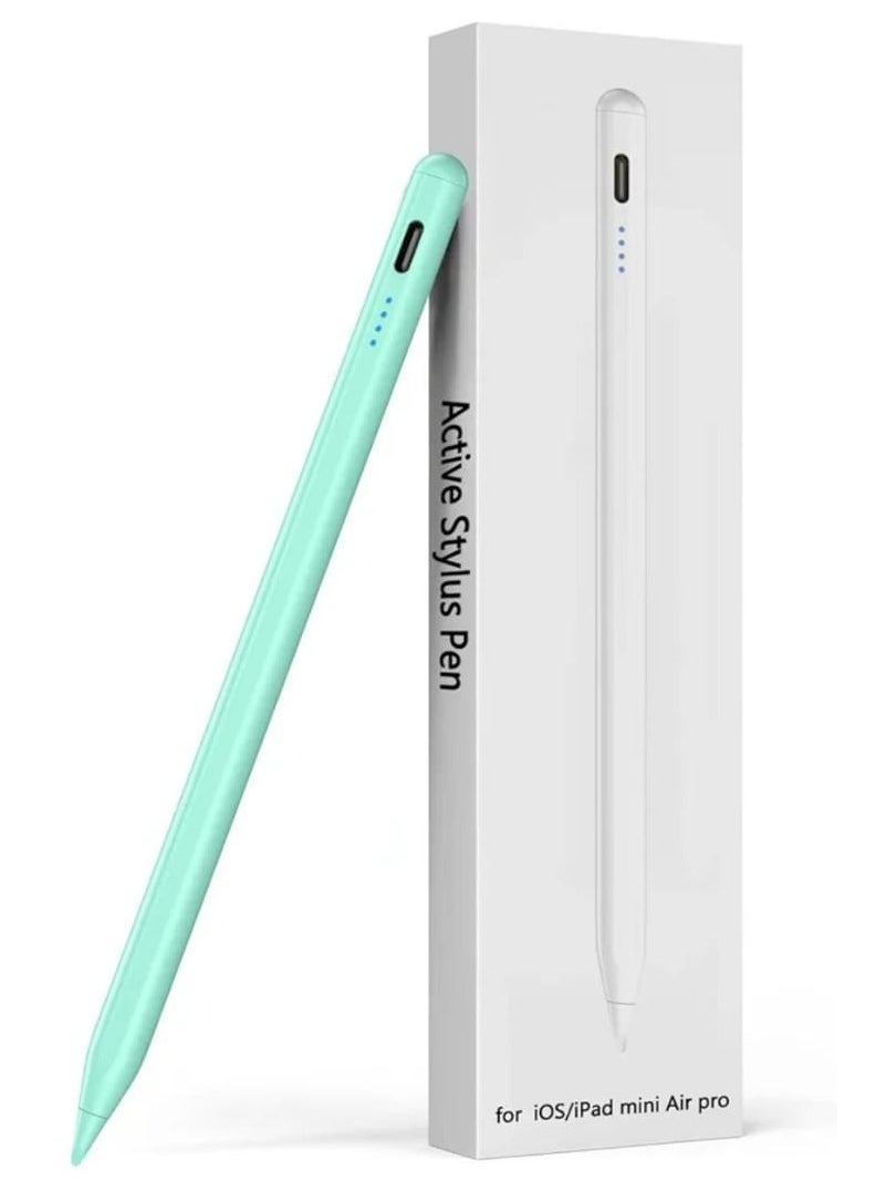 traditious Stylus Pen for Touch Screens – Universal Active Digital Pen Compatible with iPad, iPhone, Samsung, Android Tablets & Smartphones – Rechargeable Tablet Stylus (Green)  - Image 5