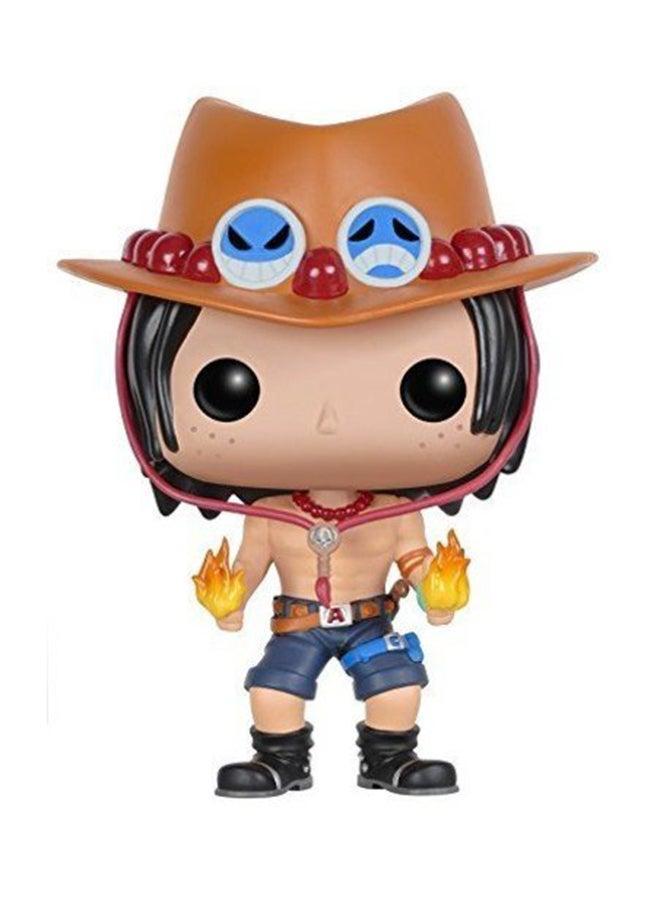 Animation One Piece - Portgas. D. Ace Bobblehead Collectible Toy 2.5x2.5x3.75cm