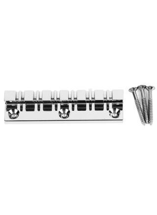 12 String Saddle Tailpiece Metal Chrome Color Saddle Bridge Top Load Electric Guitar Fixed Hardtail - pzsku/ZD35F1B0A272C53492A62Z/45/_/1732167014/c5f468aa-13be-4aea-8058-ba73166985f1