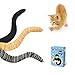 Potaroma Lifelike Tail Simulation Cat Toys for Halloween Pack of 3 Fluffy Durable Crinkle Sound with Catnip Inside Interactive Indoor Kitten Kicker for Kitty Exercise 98 Inches - Image 3