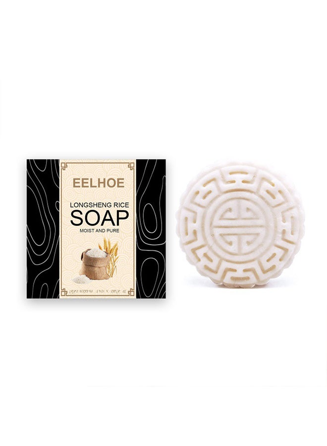 إيلهو صابون شامبو ماء الأرز لونجشينج من إيلهو، مناسب لتهدئة الشعر الجاف وحكة فروة الرأس - Image 1