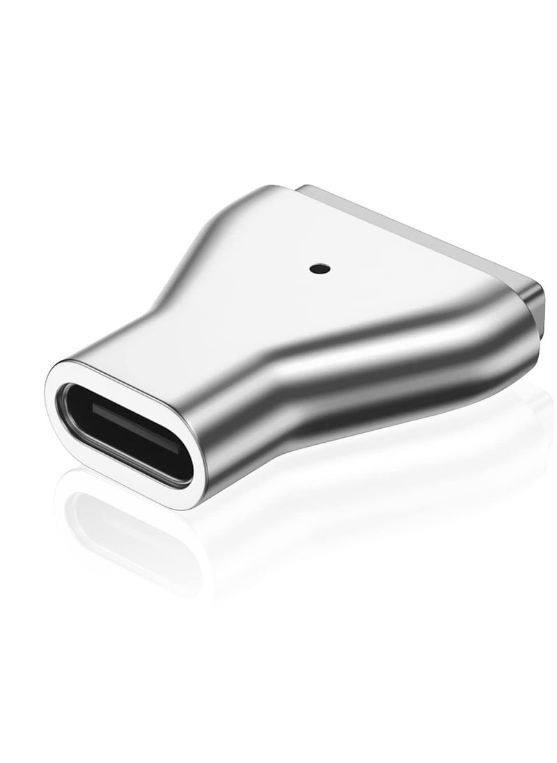 erorex USB C to Magnetic T-Tip Adapter, Type-C to Magnetic 2 T-Head PD 100W Power Fast Charging Converter for 2013-2015 MacBook Pro Air  - Image 1