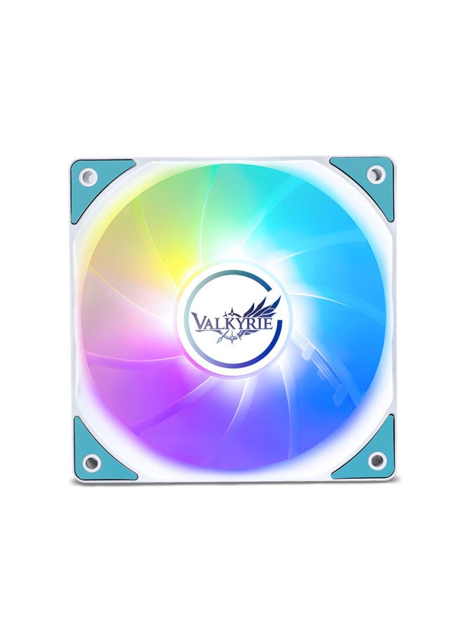 Valkyrie V12fr-w Vk Fdb Dynamic Pressure Bearing, 12cm Case Fan, 4pin Pwm, Argb Lighting Effects - Image 2
