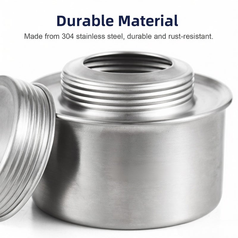 Fuel Can Coffee Storage Airtight Canister with One-way 200ml Pressure Relief Valve Canisters for Flour and Sugar StoringDried Fruits Nuts Beans Outdoor Camping Parties BBQs - Image 3