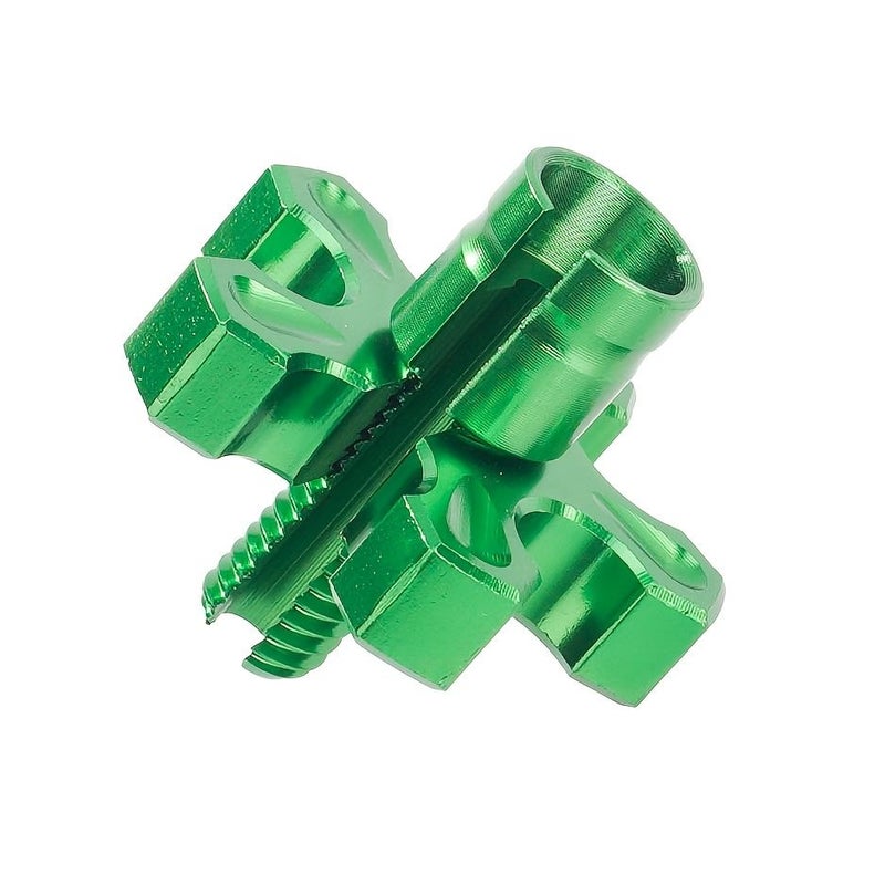 Black Motorcycle Clutch Cable Adjuster M8 Compatible Aluminum Alloy Clutch Adjustment Screw for Motorbike Tuning Handlebar Cable Adjuster Off Road Motorcycles Clutch Tuning Accessories - Image 5