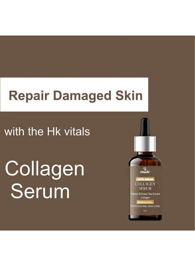 Oilanic Multi Peptide Face Serum for Ageless Younger Skin | Collagen Boosting, Hydrating & Overnight Repair Serum | For Men & Women (30ML) Pack of 2 - Image 5