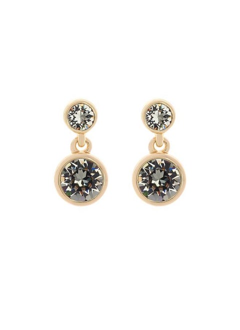 Crystal Dot Drop Earring