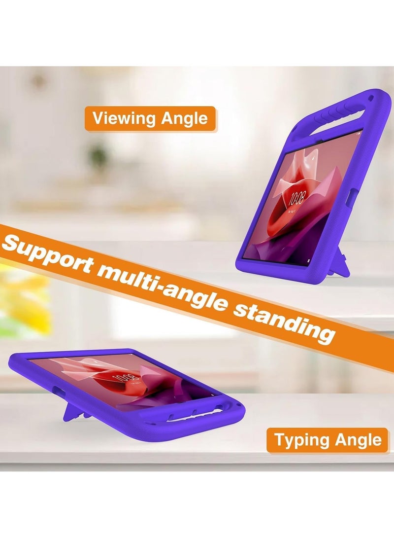 general Tablet Case Compatible with Lenovo Tab P12 12.7 inch TB370FU 2023, 【Kids Friendly】, Lightweight EVA Shockproof Handle Stand Protective Cover - Image 4