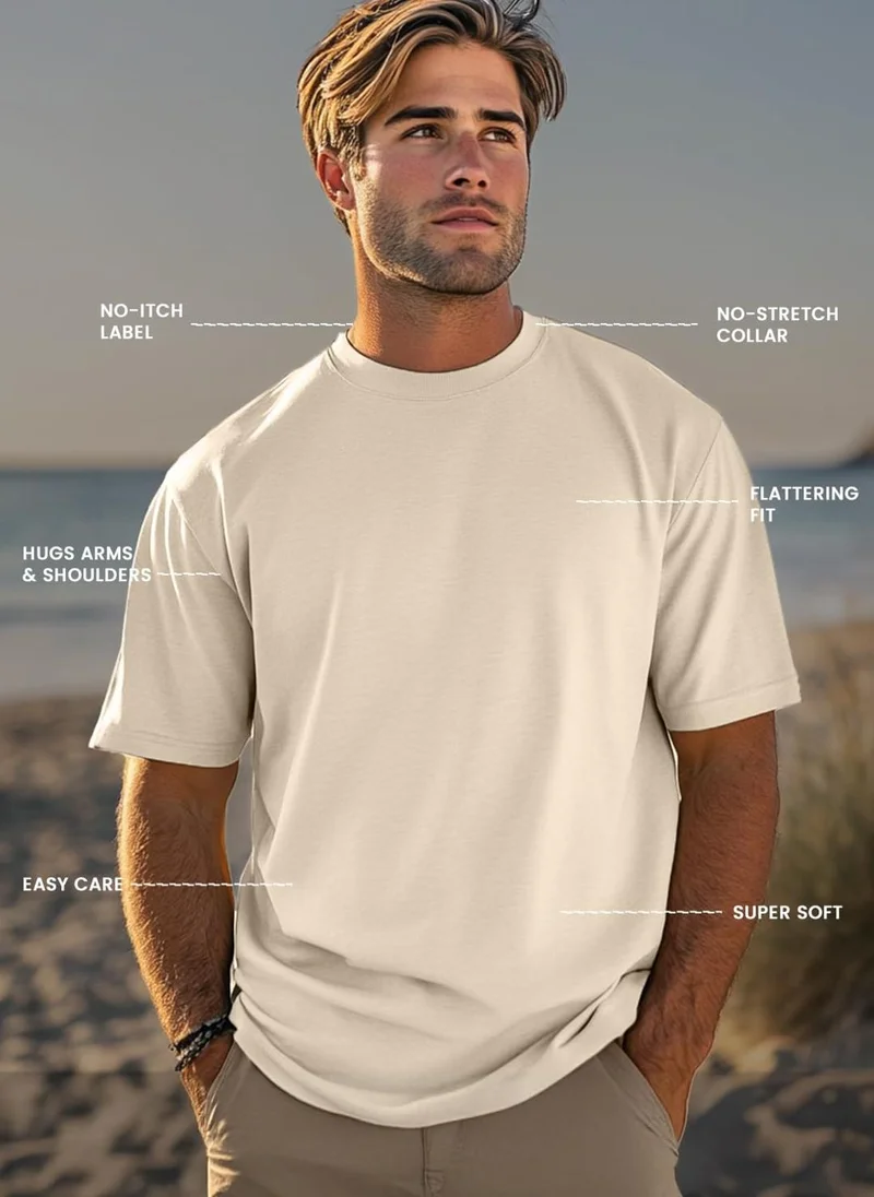 Nobero  Nobero Men’s T-Shirt | Casual & Comfortable Everyday Wear for Men | Best Price UAE