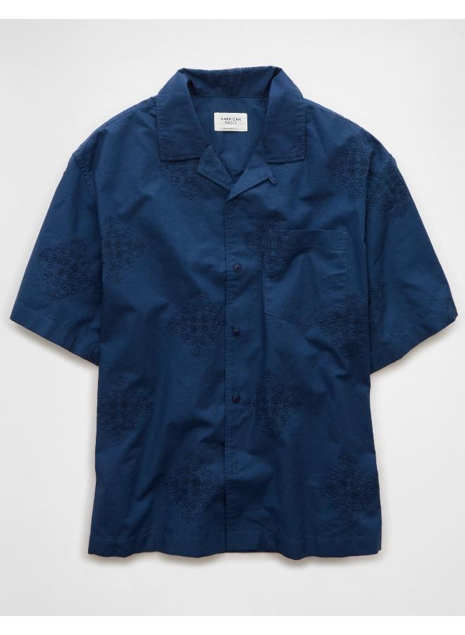 امريكان ايجل قميص بأزرار مطبوع للمسبح - Image 3