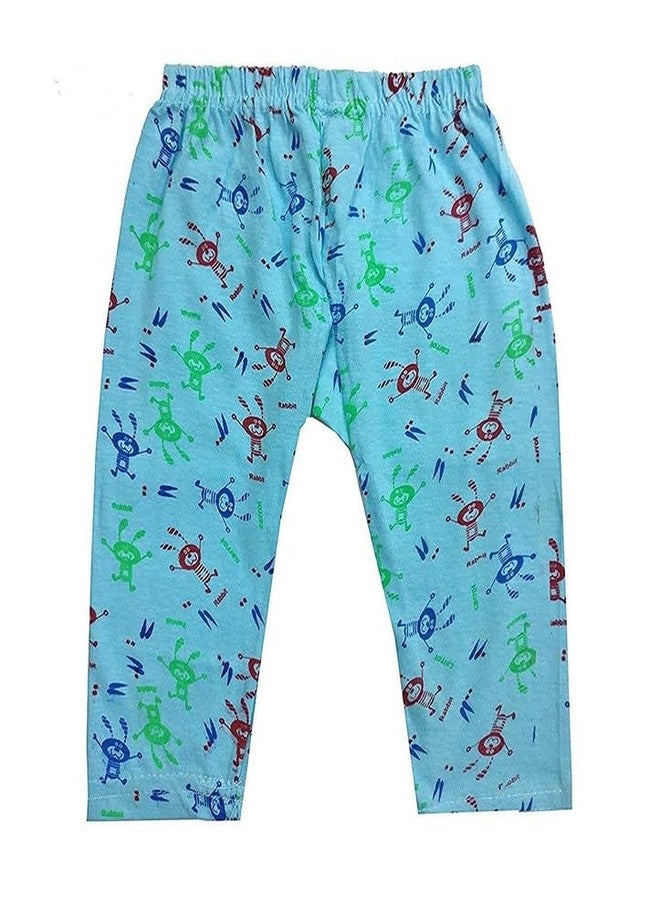 CHACKO Kid's Printed Cotton Blend Pajama/Pajami for Baby Boys & Girls - Multicolor (Pack of 6),3-4 Years - Image 3