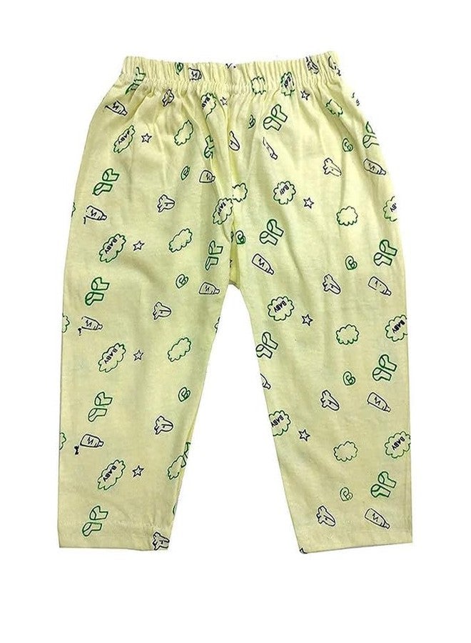 CHACKO Kid's Printed Cotton Blend Pajama/Pajami for Baby Boys & Girls - Multicolor (Pack of 6),3-4 Years - Image 2