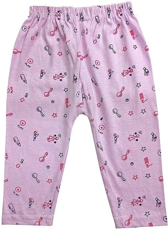 CHACKO Kid's Printed Cotton Blend Pajama/Pajami for Baby Boys & Girls - Multicolor (Pack of 6),3-4 Years - Image 4
