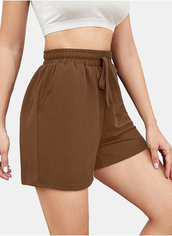 Nileton Plain Basic High-Rise Shorts  - Image 2