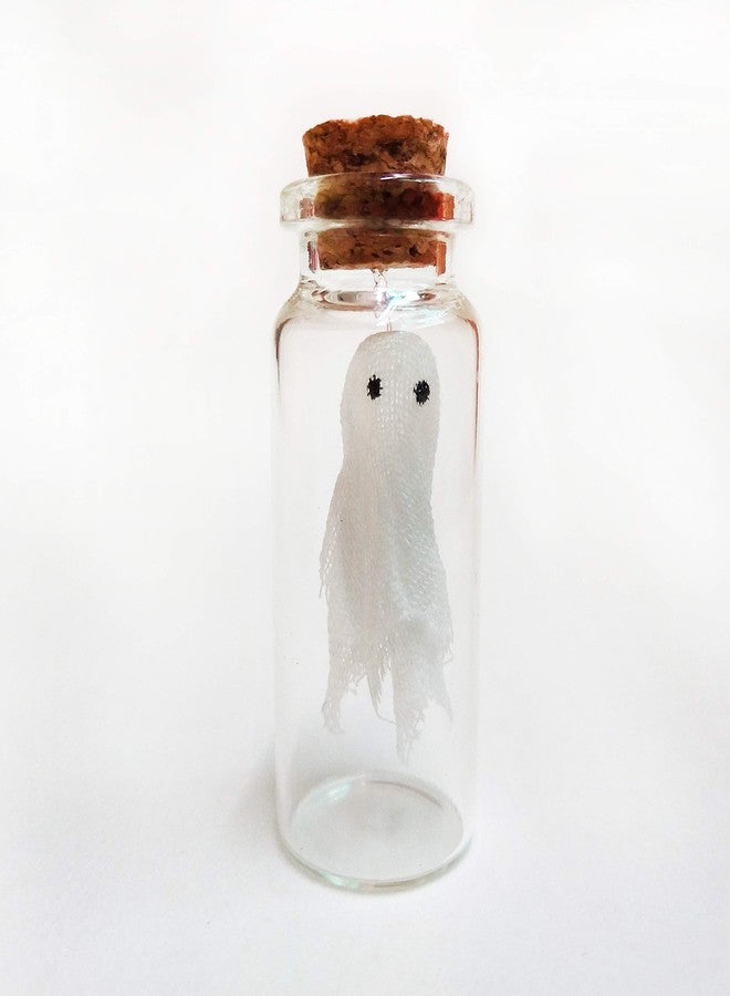 LFaize Pack of 2,Little Ghost in a Bottle,Miniature Ghost, Halloween,Ghost gift,Funny Pet Ghost - Image 4