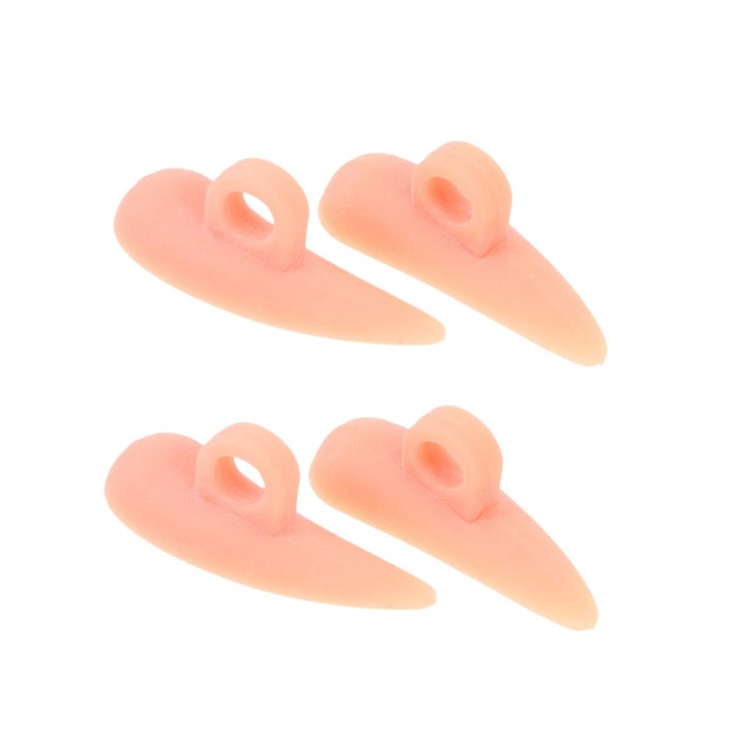 Soft Gel Toe Separators Bunion Corrector Cushions 4 Pack For Men And Women Walking Travel - Image 2