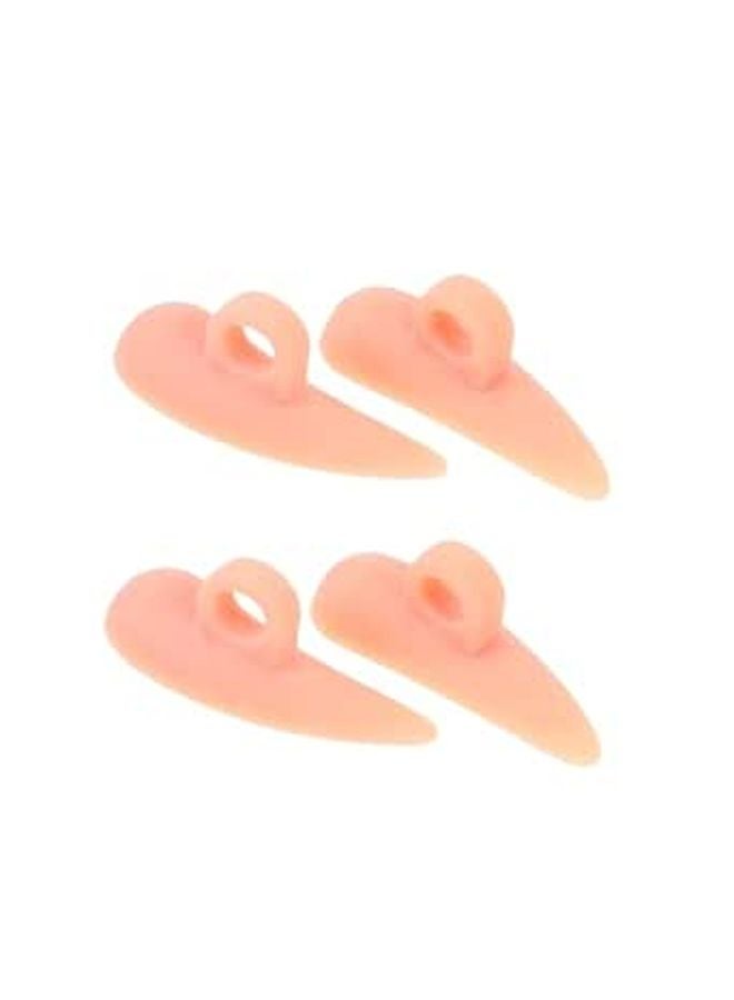 Soft Gel Toe Separators Bunion Corrector Cushions 4 Pack For Men And Women Walking Travel - Image 1