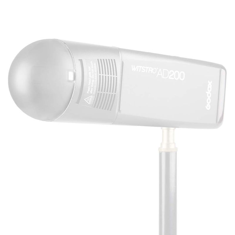 Godox Godox AK-R11 Dome Diffuser, Compatible for Godox H200R Round Flash Head, Godox V1 Flash Series, V1-S, V1-N, V1-C, AD200 Pro, AD200  - Image 3
