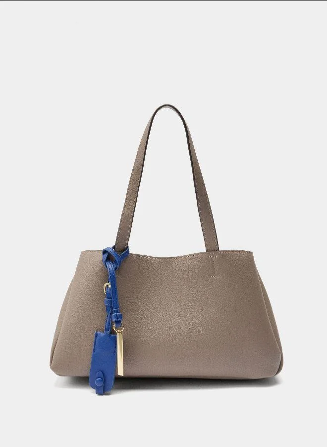 بارفوا حقيبة بسيطة مع قلادة