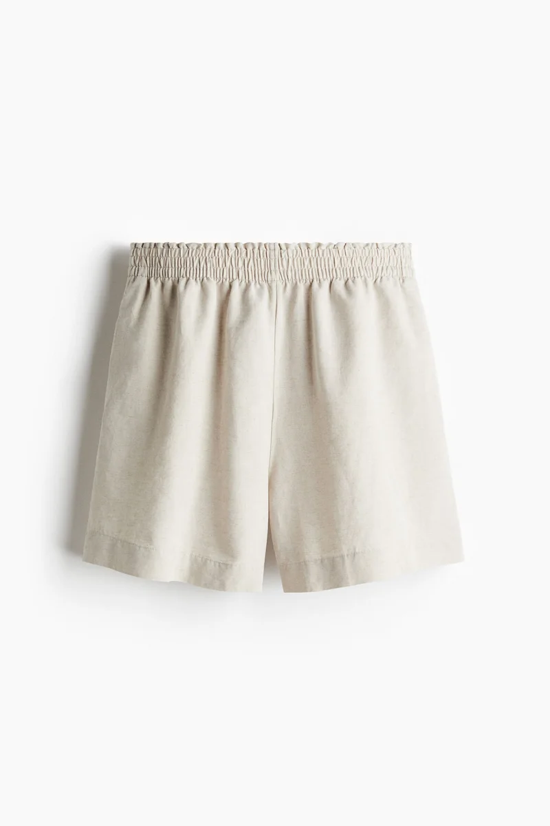 H&M Linen-blend shorts
