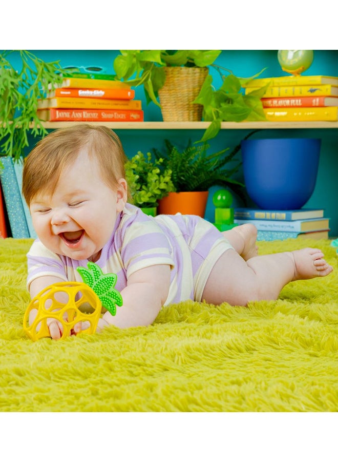 Bright Starts Oball Easy Grasp Pineapple Teether Toy - Image 4