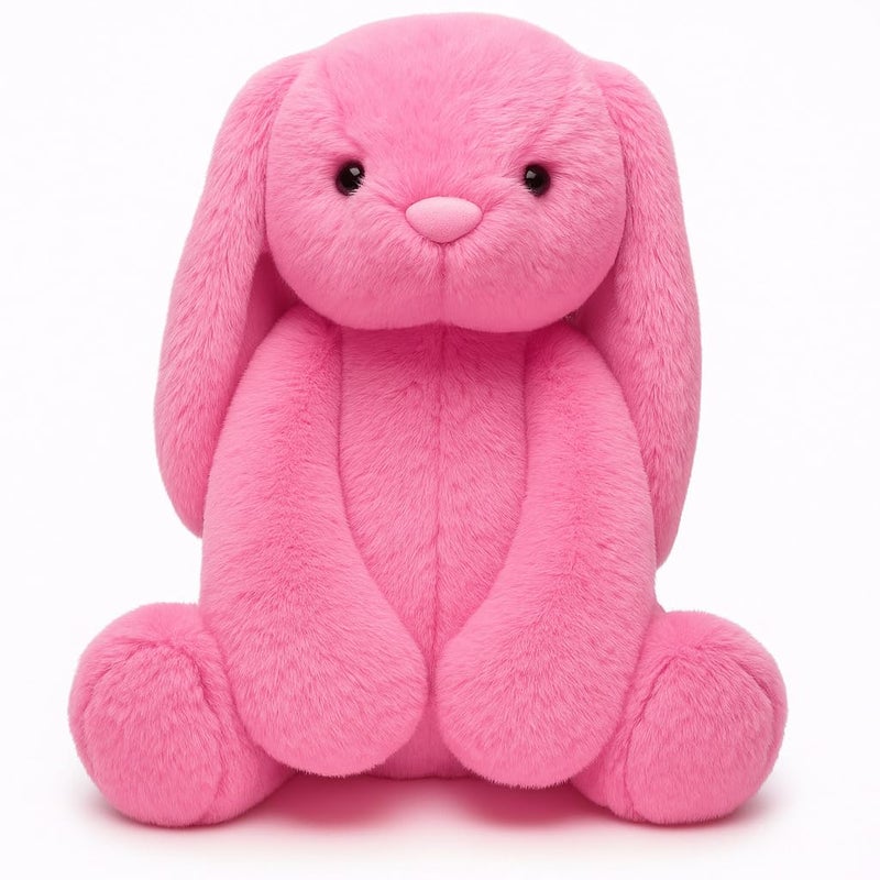 Babique Bunny Rabbit Teddy Bear Soft Toys Plush Stuffed Teddy Bear for Kids Birthday Gift (Pink) - Image 3