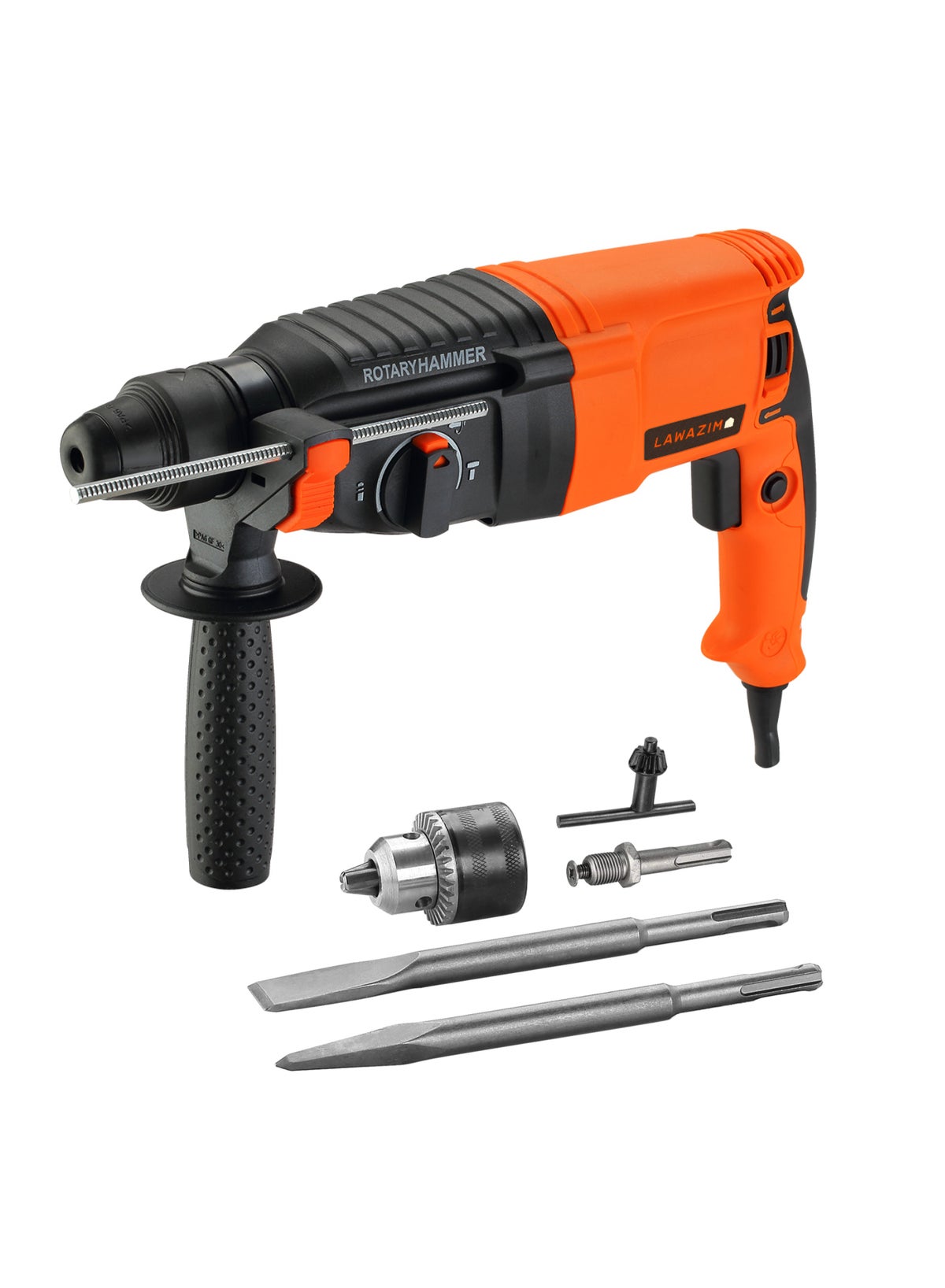 LAWAZIM Rotary Hammer Drill -26MM 800W- Precision Industrial High