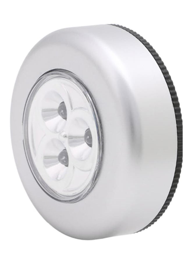 NIBEMINENT LED Portable Touch Light Silver 6.6 x 6.6cm - Image 4