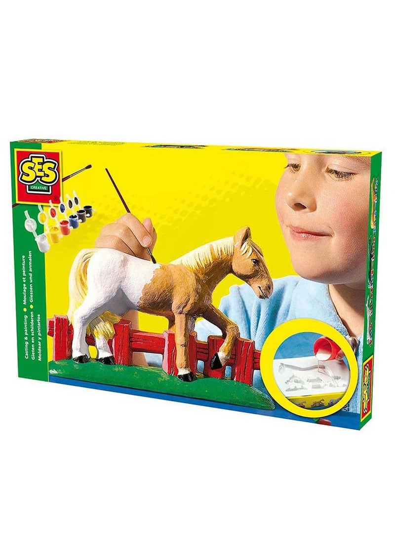 SES Creative SES Creative -  Relief Horse Big Casting & Painting Kit 