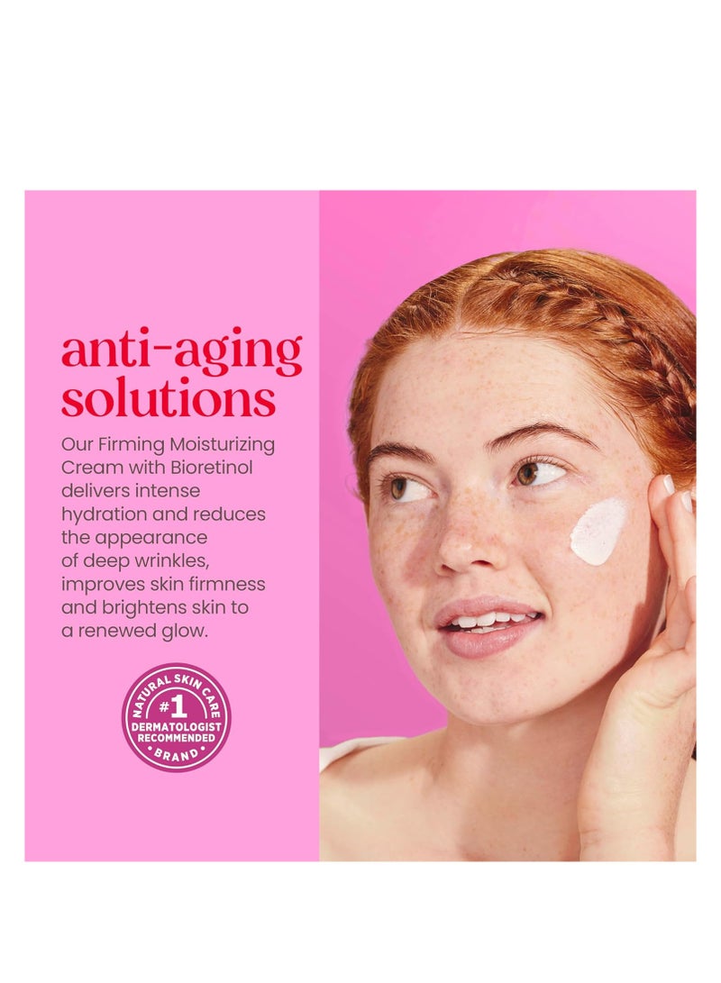 Burt's Bees Skin Care Stocking Stuffers, Face Moisturizer, Firming Face Cream, Anti-Aging Retinol Alternative, Moisturizing Natural Origin Skin Care Christmas Gifts, 1.8 Ounce - Image 4