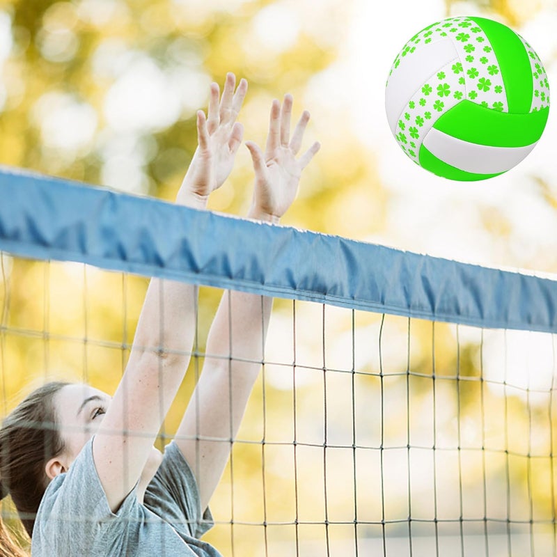 Runleaps Beach Volleyball Official Size 5 Soft Waterproof Volleyball Sand Sports PU Ball for Indoor, Outdoor, Pool, Gym, Training - Image 3