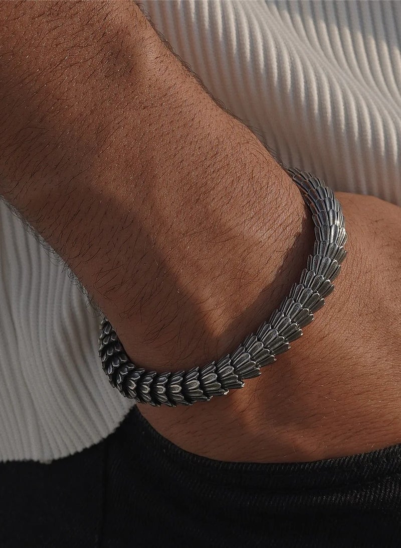 IronBrut Men's bracelet Serpentia, IronBrut, stainless steel, gift set, men's gift - Image 2