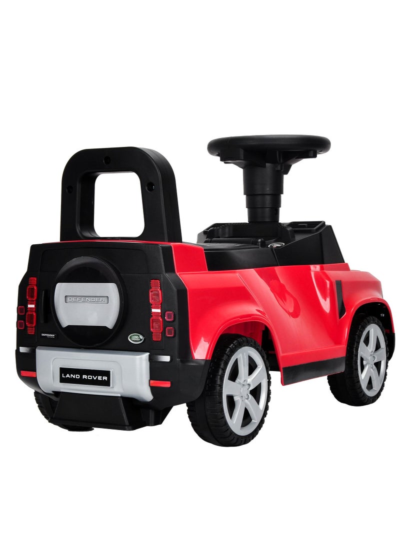 Land Rover Defender 90 Ride On Car - Red - Image 2