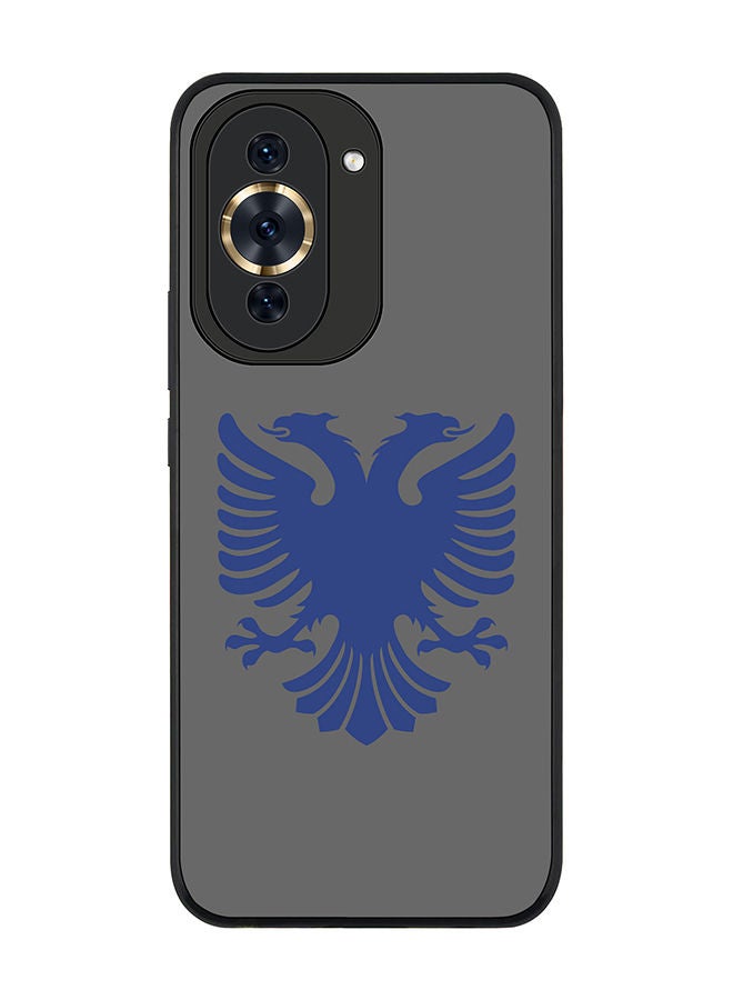 Rugged Black edge case for Huawei nova 10 Pro Slim fit Soft Case Flexible Rubber Edges Anti Drop TPU Gel Thin Cover - Albanian Eagle