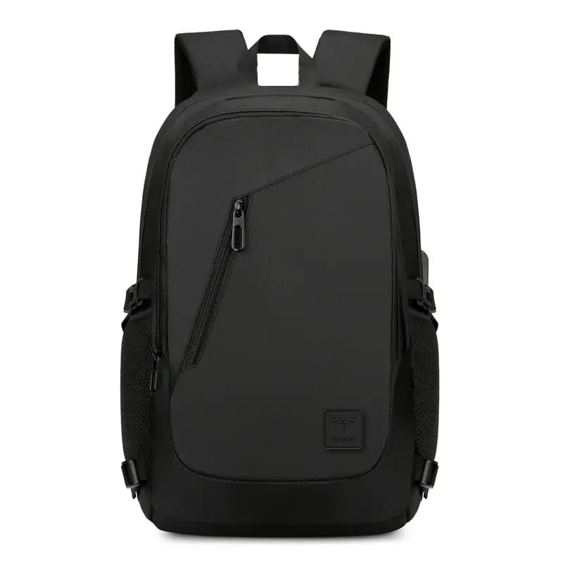 Impulse Aspireatlas 30L Unisex Water Resistant Travel Laptop Backpack with USB Charging Port/Office Bag/School Bag/College Bag/Business Bag Fits Up to 16 Inch Laptop with 1 Year Warranty (Black) - Image 1
