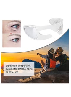 SYOSI Electric Eye Massager Red Light Heating Therapy Anti-Wrinkle Massager Relieving Fatigue Eye Care Massager  - Image 4