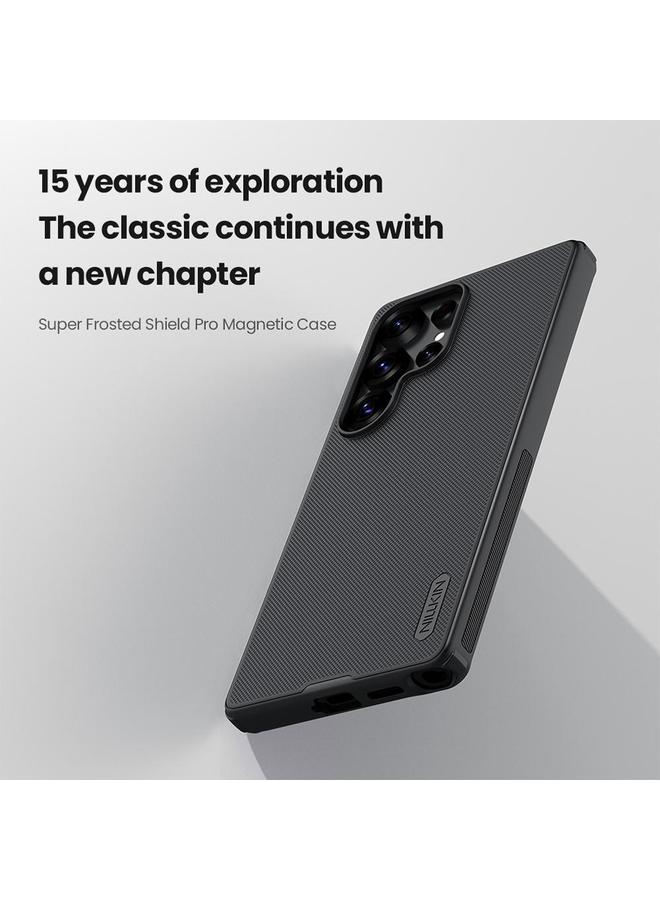 Nillkin Case For Samsung Galaxy S25 Ultra 5G Frosted Shield Pro Magnetic Magsafe Phone Case - Image 5