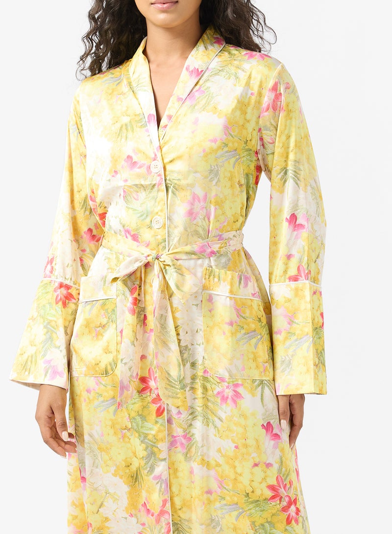 خزانة روب مطبوع بالزهور - Image 3