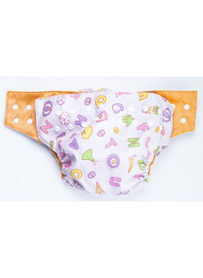 Ole Baby Ole Baby Soft Comfortable Reusable Cotton Diaper Pull on Style Diaper Pants (Age:1-2 Years)  - Image 2