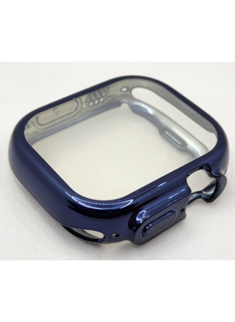 Generic - Apple Watch Ultra 49mm Silicon Cover - Navy Blue - Image 1