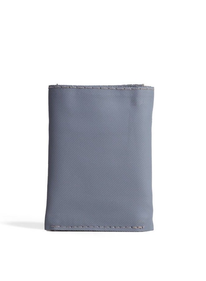 ايه ار سابلاي Ar Tri Wallet من Arij Bags | محفظة قماش مقاوم للمياه، تصميم ثلاثي الطي، 7 جيوب للكروت، جيب للنقود، حماية RFID، تصميم عملي للاستخدام اليومي (رمادي) - Image 3