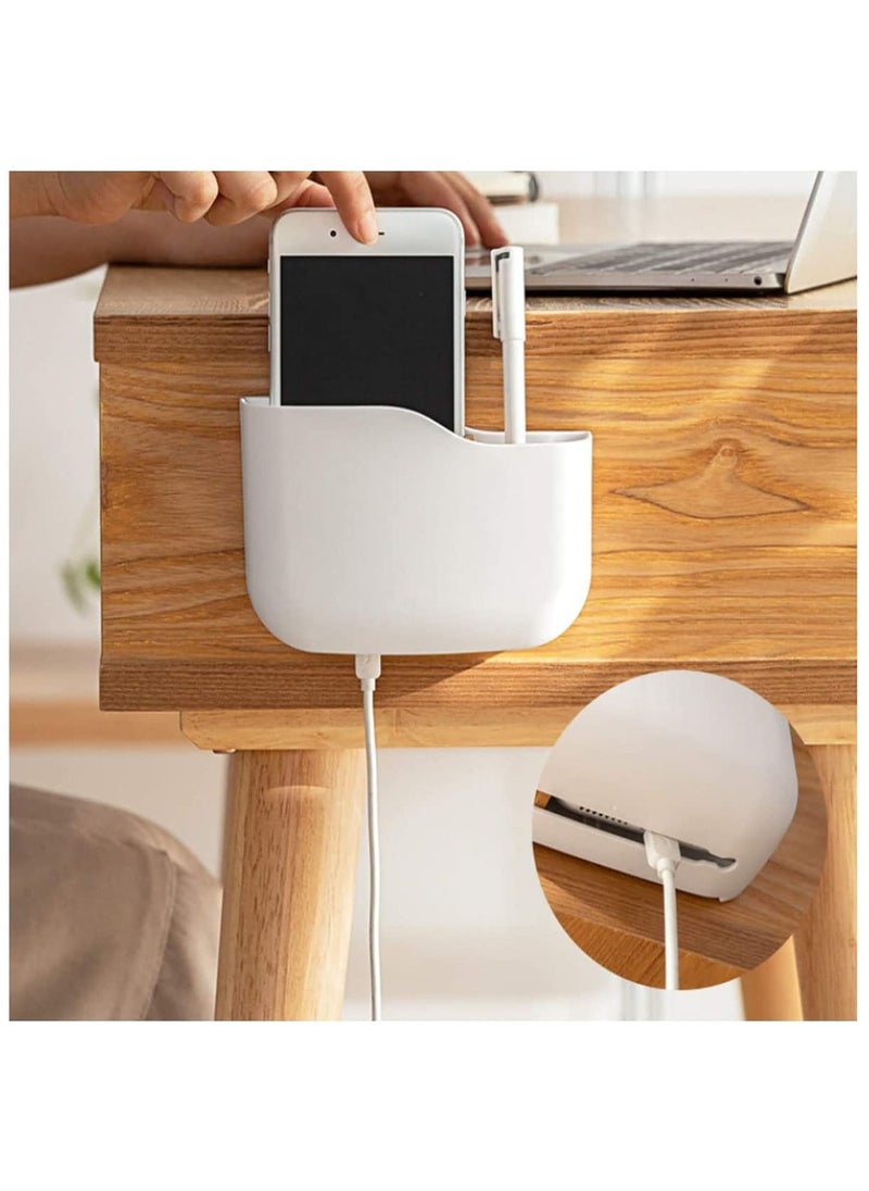 Anmi Remote Control Holder,TV Remote Holder Wall Mount With Self Adhesive, Remote Control Shelving for Home Office Desk  - Image 2