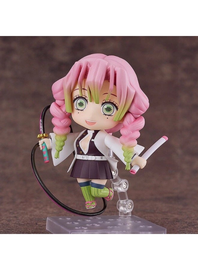 Demon Slayer Nendoroid #2217 Mitsuri Kanroji, Cute Articulated Figure, Anime Desktop Ornament, Boxed Collectible Gift（height：10 CM） - Image 3