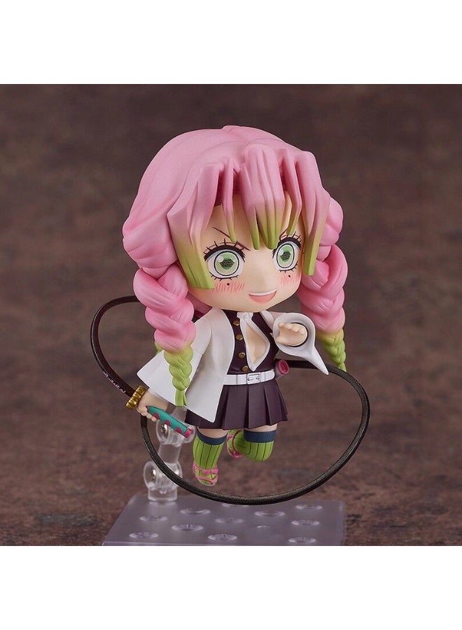 Demon Slayer Nendoroid #2217 Mitsuri Kanroji, Cute Articulated Figure, Anime Desktop Ornament, Boxed Collectible Gift（height：10 CM） - Image 4