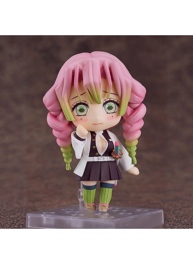 Demon Slayer Nendoroid #2217 Mitsuri Kanroji, Cute Articulated Figure, Anime Desktop Ornament, Boxed Collectible Gift（height：10 CM） - Image 5