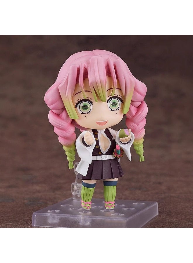 Demon Slayer Nendoroid #2217 Mitsuri Kanroji, Cute Articulated Figure, Anime Desktop Ornament, Boxed Collectible Gift（height：10 CM） - Image 2