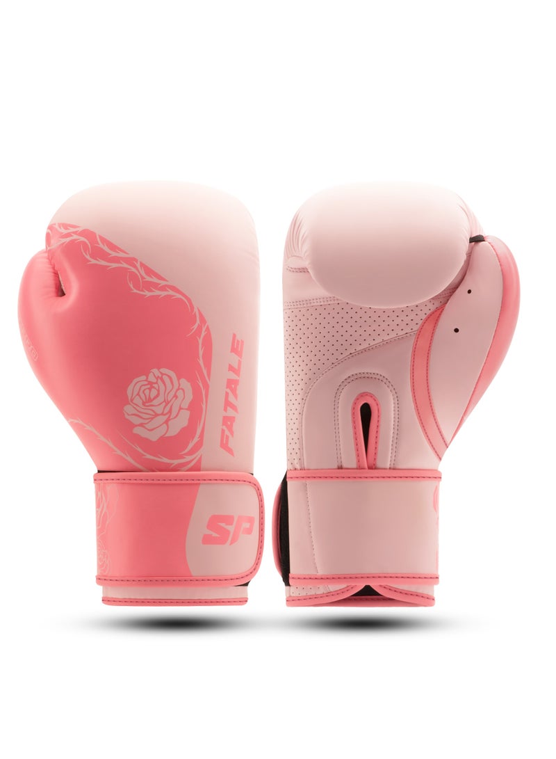 Starpro Starpro Femme Fatale Women's Boxing Gloves - Premium PU Leather, Ergonomic Fit, Enhanced Wrist Support, for Training & Sparring  - Image 1